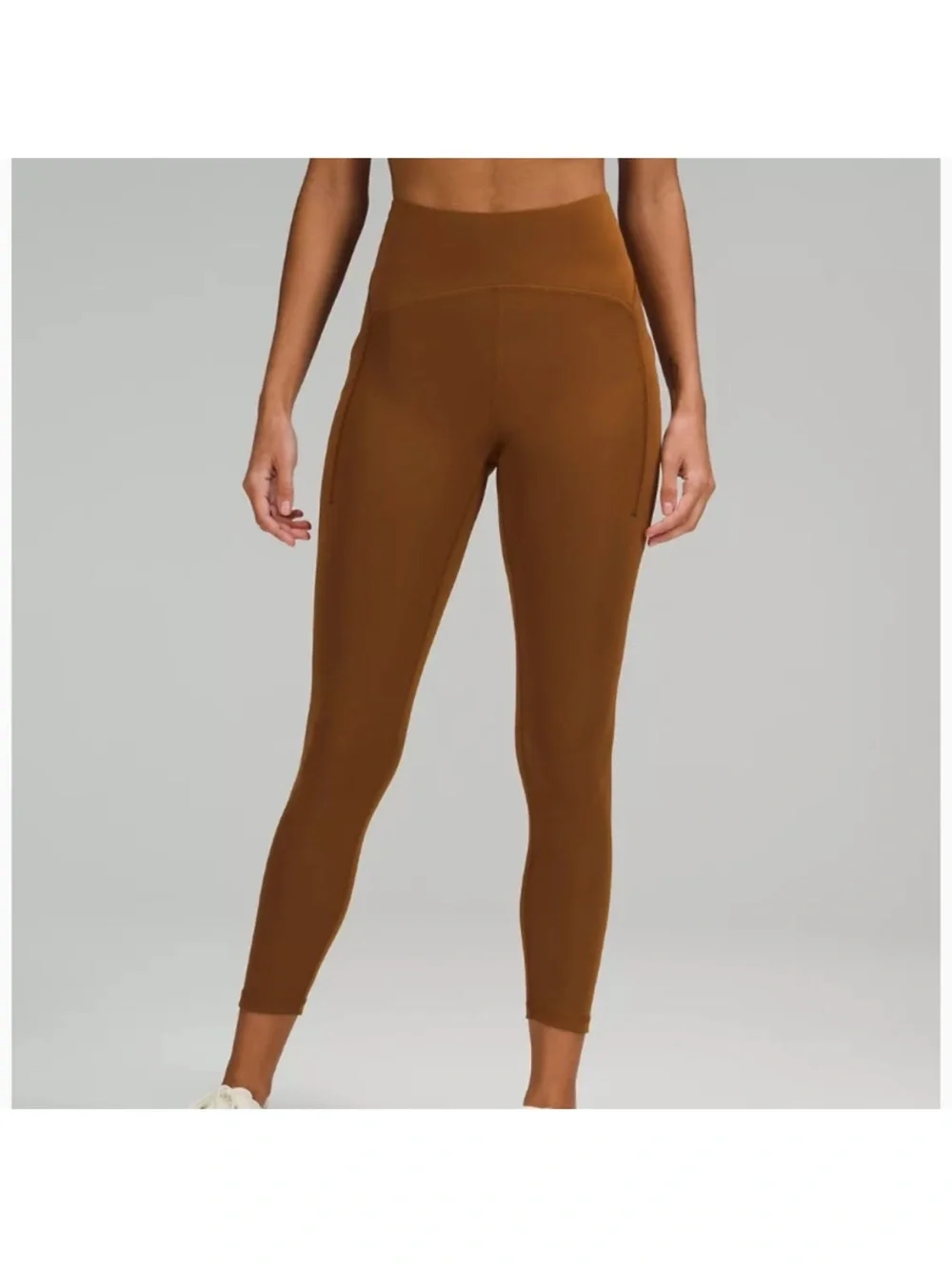 Lululemon Unlimit High-Rise Tight 25 Inch Inseam Brown Earth Size 6